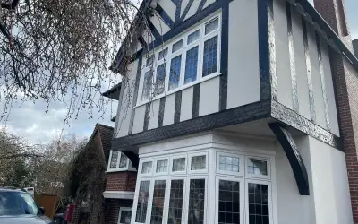 Photo of Flush Sash windows & door combi