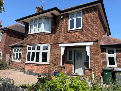 Click Here To Enlarge This Photo Of Agate Grey flush sash
