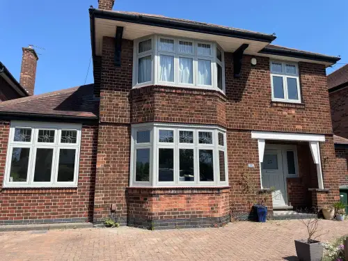 Click Here To Enlarge This Photo Of Agate Grey flush sash