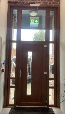 Click Here To Enlarge This Photo Of Door combination frame uPVC