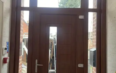 Photo of Door combination frame uPVC