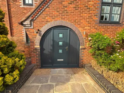 Click Here To Enlarge This Photo Of ARCHED DOOR