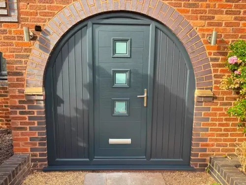 Click Here To Enlarge This Photo Of ARCHED DOOR